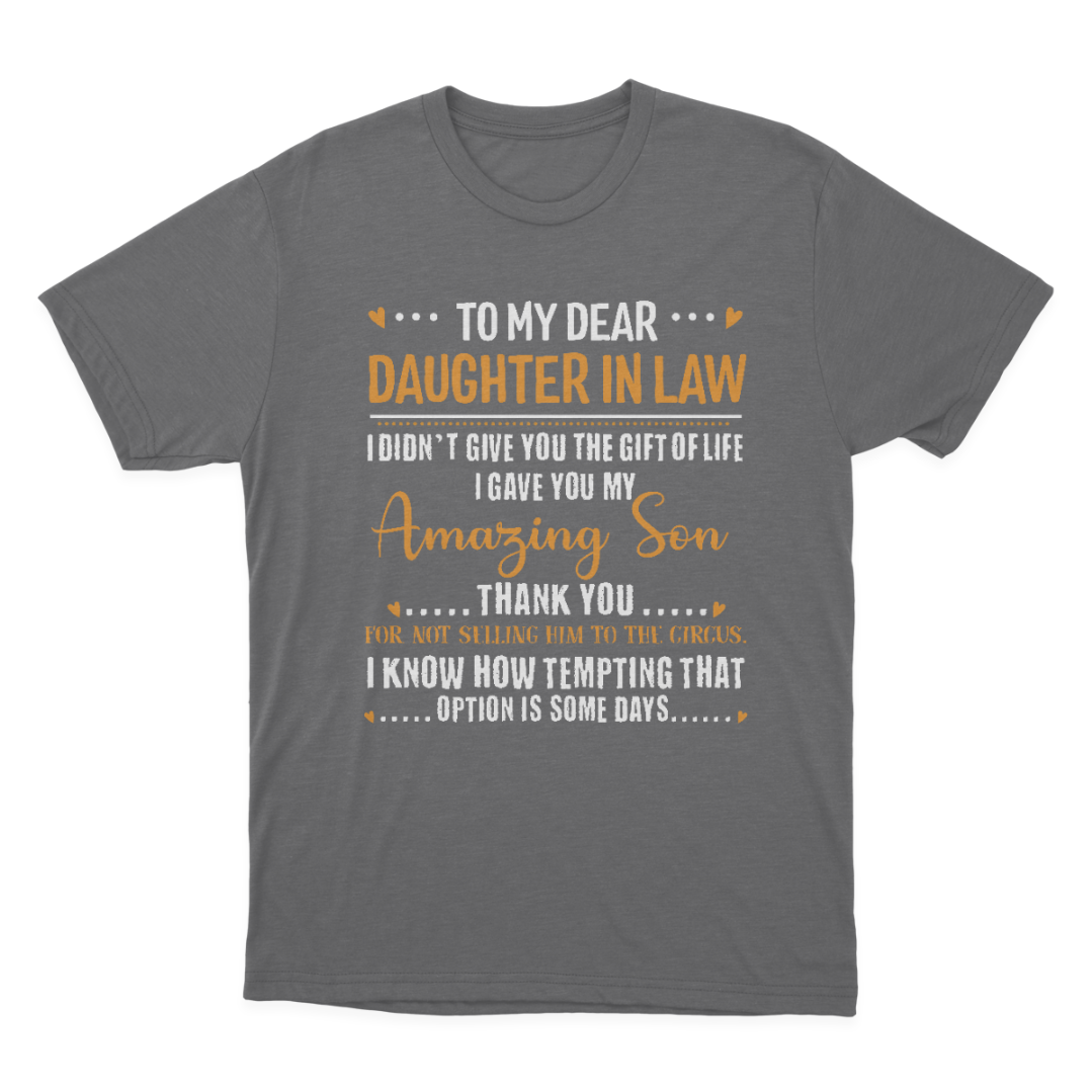 Gift for Soon to Be Daughter in Law T-shirt 1648199479618.png