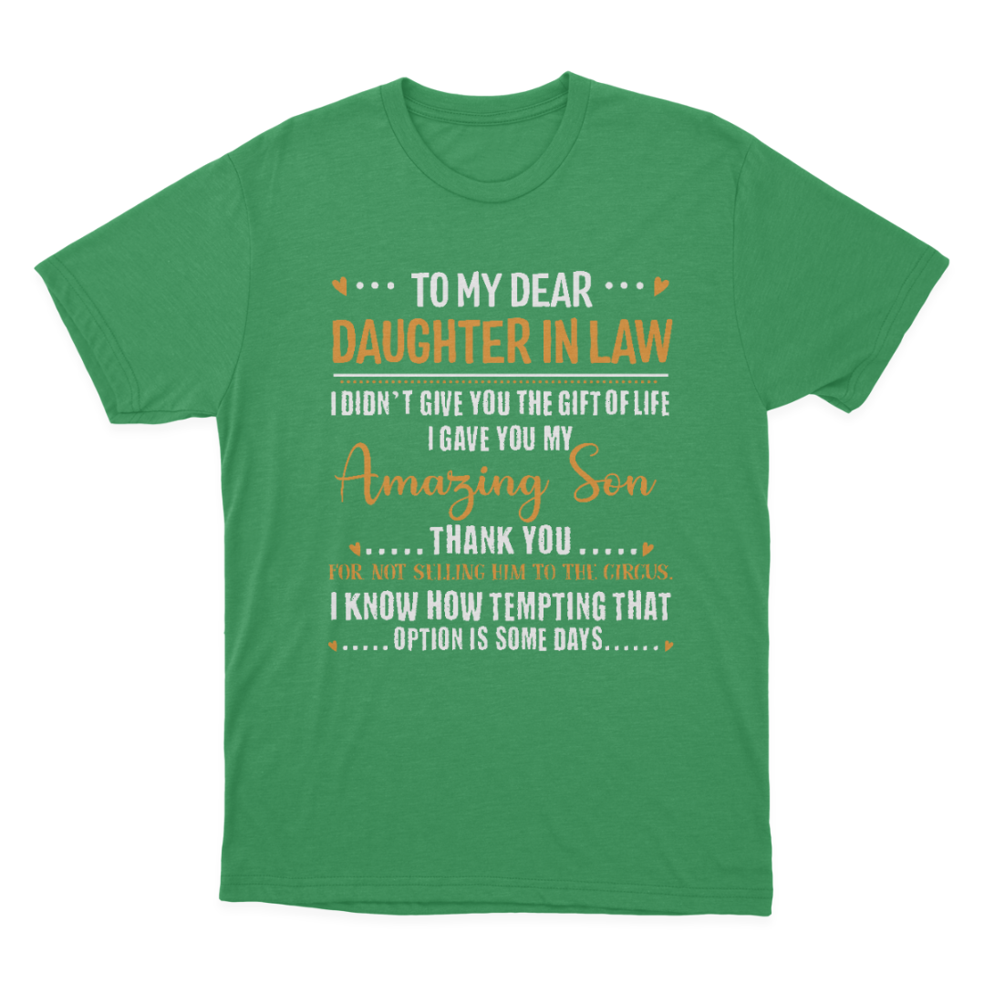 Gift for Soon to Be Daughter in Law T-shirt 1648199483357.png