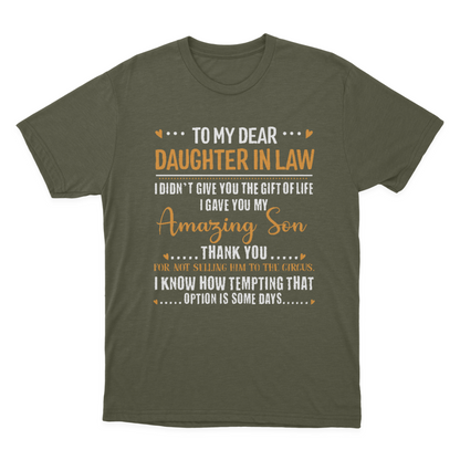 Gift for Soon to Be Daughter in Law T-shirt 1648199498237.png