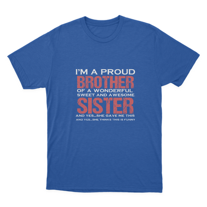 Funny Gift for Brother from Awesome Sister Birthd T-shirt 1648200510334.png