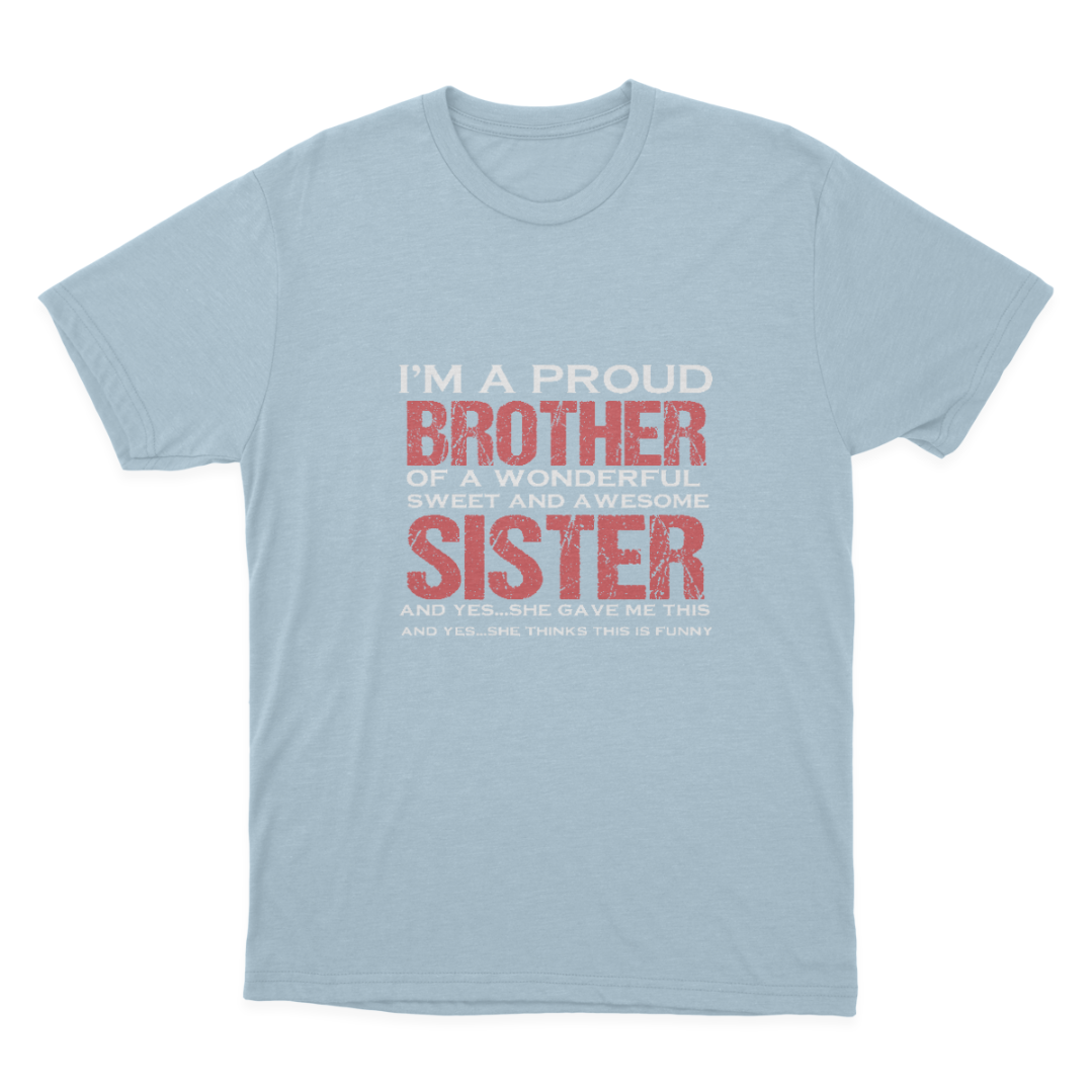 Funny Gift for Brother from Awesome Sister Birthd T-shirt 1648200514196.png