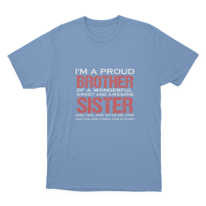 Funny Gift for Brother from Awesome Sister Birthd T-shirt 1648200517973.png