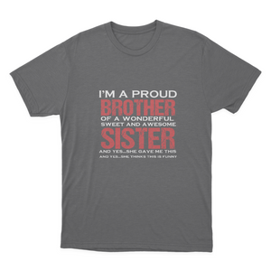 Funny Gift for Brother from Awesome Sister Birthd T-shirt 1648200521833.png