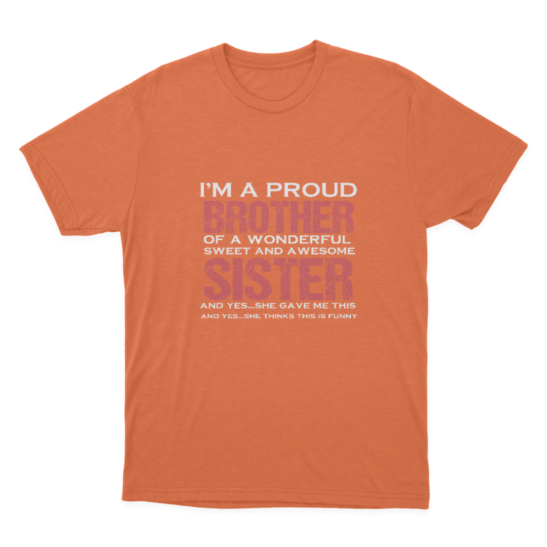 Funny Gift for Brother from Awesome Sister Birthd T-shirt 1648200529896.png