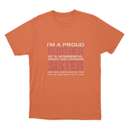 Funny Gift for Brother from Awesome Sister Birthd T-shirt 1648200529896.png