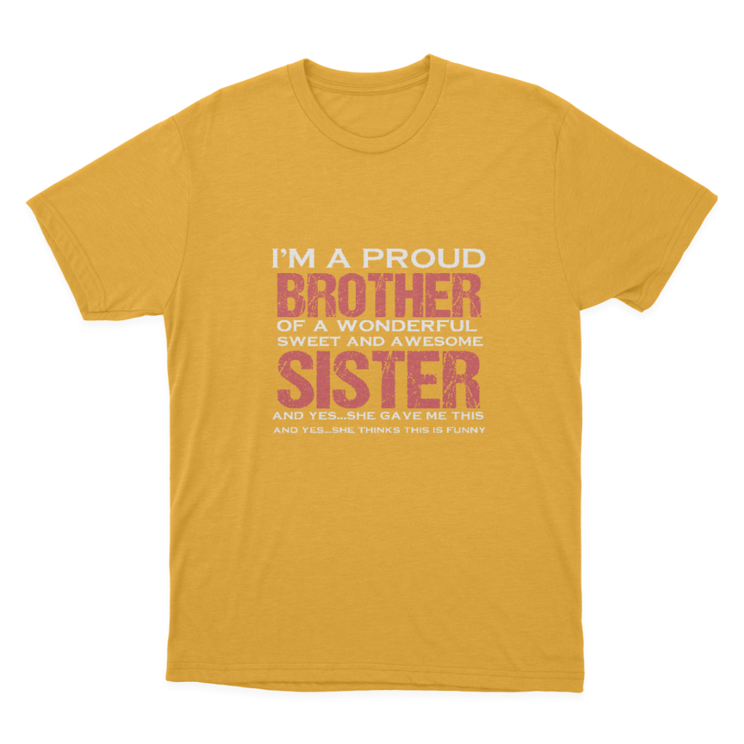 Funny Gift for Brother from Awesome Sister Birthd T-shirt 1648200541433.png