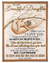 To My Beautiful Daughter Never Forget That I Love You Sloth Mandala Blanket Gift For Daughter From Dad Home Decor Bedding Couch Sofa Soft And Comfy Cozy 1648537706382.png