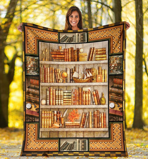 Library Bookshelf Blanket Gift For Book Lover, Gift For Bookworm Librarian Birthday Gift Home Decor Bedding Couch Sofa Soft And Comfy Cozy 1648872241878.jpg