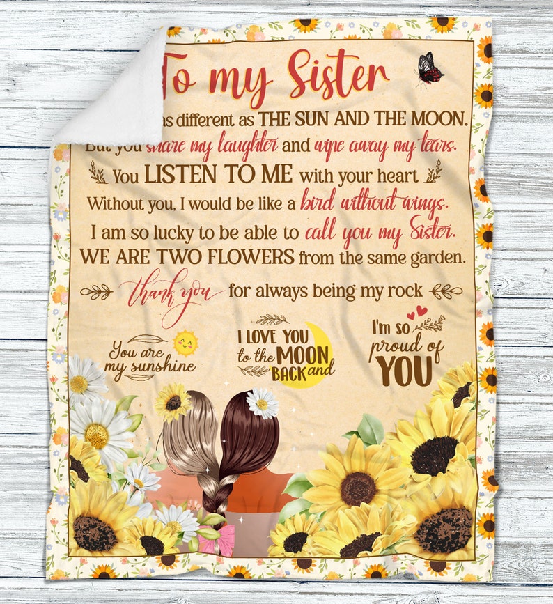 To My Sister The Sun And The Moon Sunflower Blanket Gift For Sister Bestie Girlfriend Birthday Gift Home Decor Bedding Couch Sofa Soft And Comfy Cozy 1649385567330.jpg