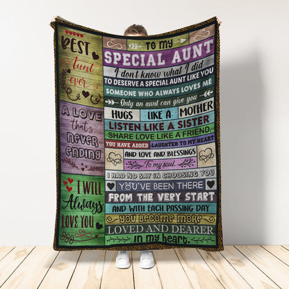 To My Special Aunt Blanket, Gift For Auntie From Niece, Aunt Gifts From Nephew, Gift For Mothers Day, Home Decor Bedding Couch Sofa Soft And Comfy Cozy 1649757113000.jpg