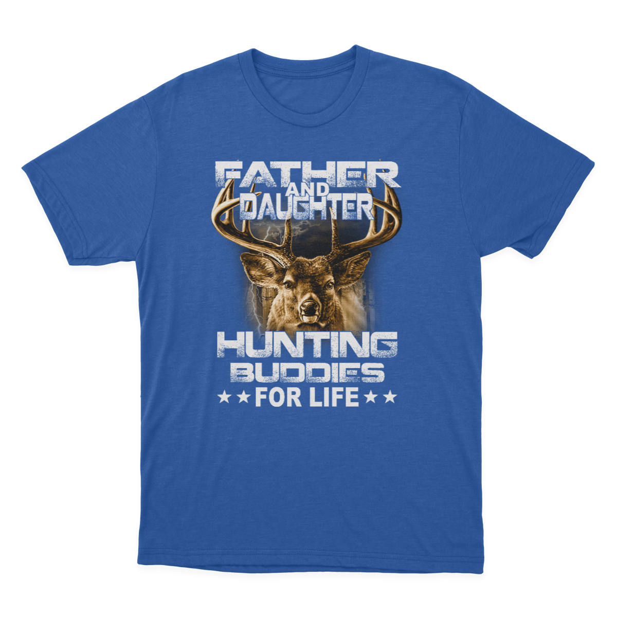 Father and Daughter Hunting Buddies for Life T-shirt Gift for Dad Kids T-shirt  1649921092357.png
