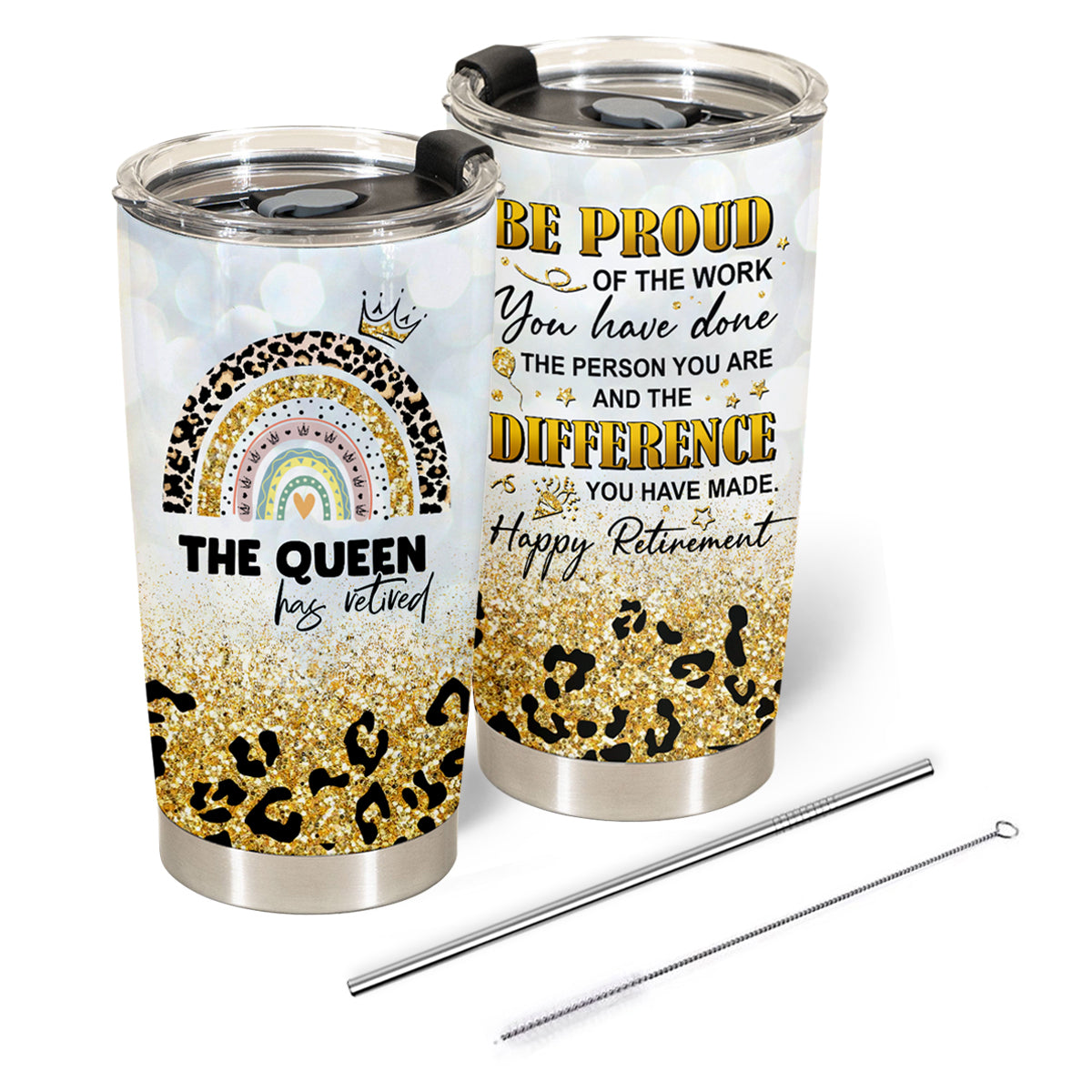 Best Custom Tumbler Retirement Gifts For Women 2022 - 20oz Stainless Steel Retired Gifts For Women Retired People, Coworkers, Friends - Retirement Party Decorations 1 1657939757147.jpg