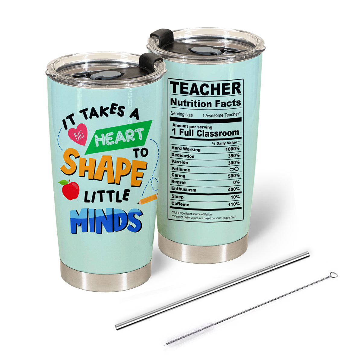 Best Custom Teacher 20oz Tumbler With Lid and Straw - Cute Idea for Appreciation Week, Virtual Teaching, Best, Valentines Day 1 1658135186562.jpg