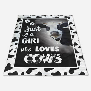 Cow Blanket, Just A Girl Who Loves Cow, Cow Lovers 1663571092878_06ab8ab6-e81c-455f-886a-07528c78082b.jpg