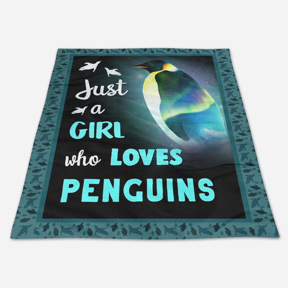 Penguin Blanket, Just A Girl Who Loves Penguins, Penguin Lover 1663571218783.jpg