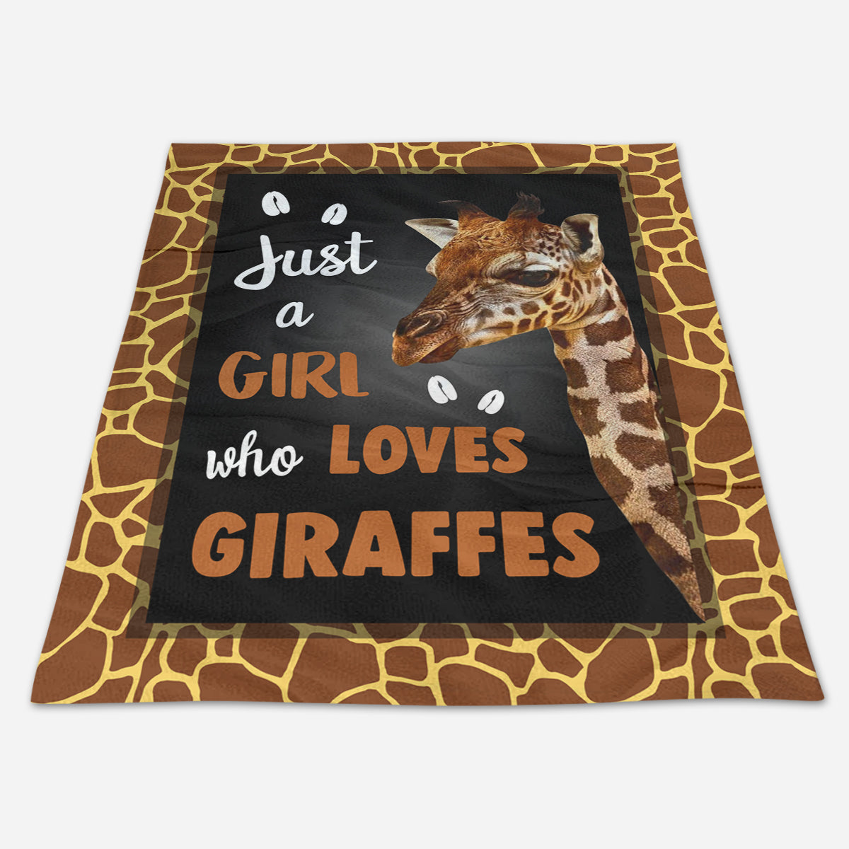 Giraffe Blanket, Just A Girl Who Loves Giraffes 1663571492922.jpg