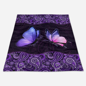 Purple Butterfly Blanket Gift For Butterfly Lover, Gift For Girl Women Birthday Gift Home Decor Bedding Couch Sofa Soft And Comfy Cozy 1663669086567.jpg