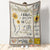 Grandma To Granddaughter Gift Of You Sunflower Fleece Blanket - Quilt Blanket 1665116309106.jpg
