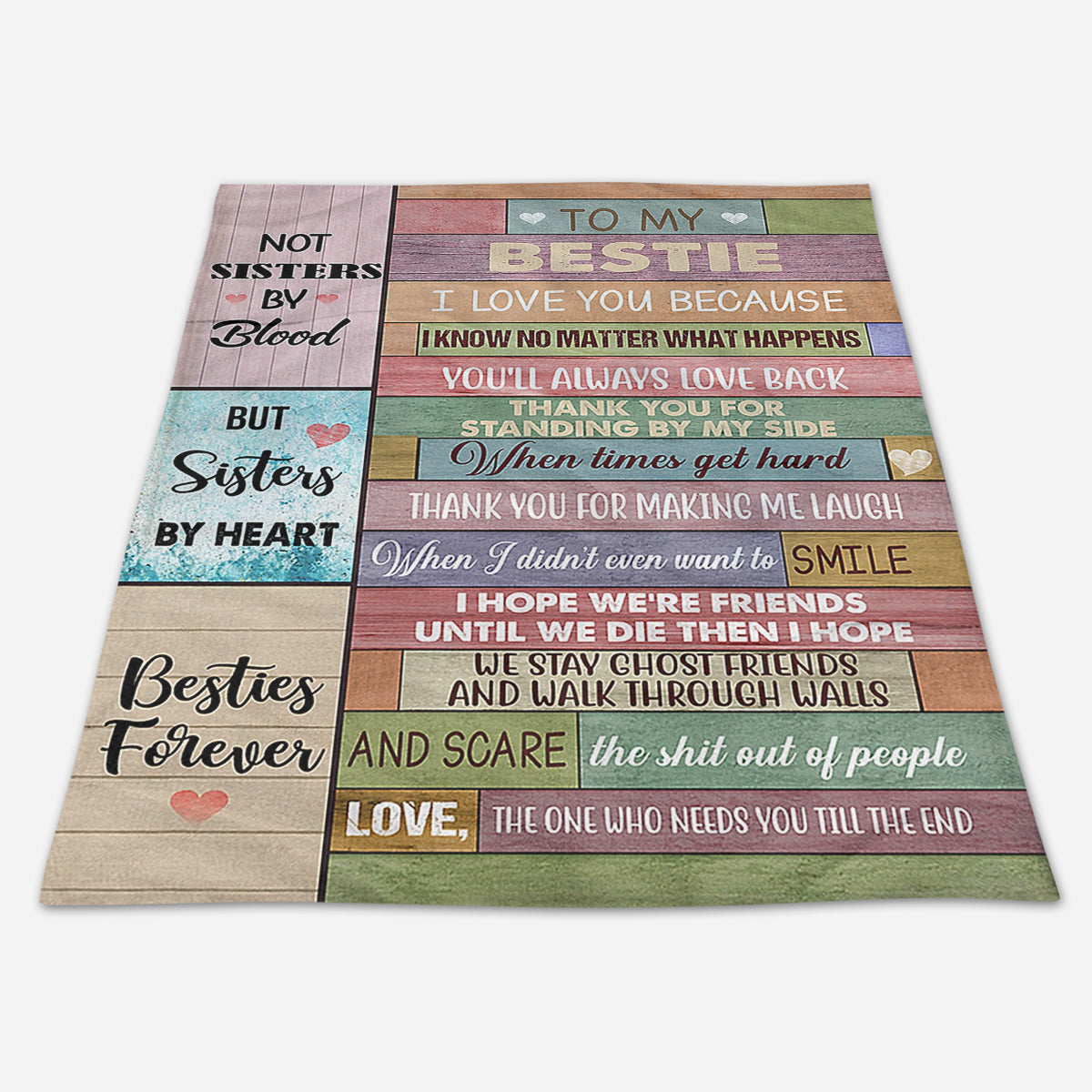 Gift For Friends Blanket, To My Bestie I Love You Because Blanket Gift For Bestie Best Friend 1666585250470.jpg
