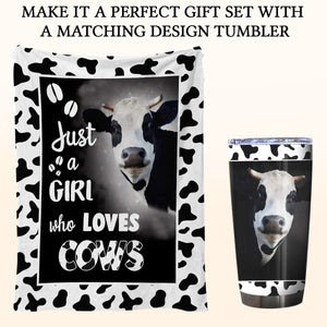 Cow Blanket, Just A Girl Who Loves Cow, Cow Lovers 1668573505823_e9b725fa-9948-409b-953d-ae085e6c50ff.jpg