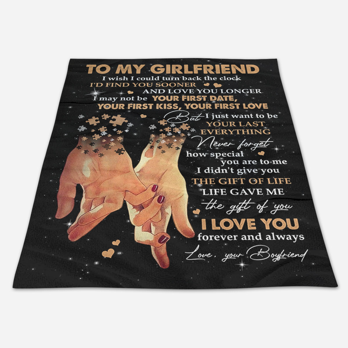 Best Valentine Gift For Girlfriend, The Gift Of Life Hand In Hand Blanket Gift For Girlfriend From Boyfriend Birthday Gift Home Decor Bedding Couch Sofa Soft and Comfy CozyGivingcustom To My Girlfrien 1672997488899.jpg
