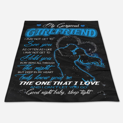 Best Valentine Gift For Girlfriend, The One That I Love And I Can't Let You Go. Gift For Girlfriend From Boyfriend Home Decor Bedding Couch Sofa Soft And Comfy Cozy 1672998807258.jpg