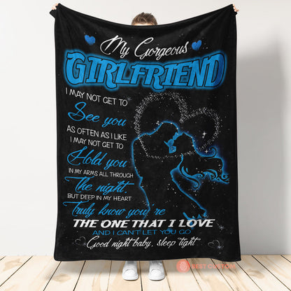 Best Valentine Gift For Girlfriend, The One That I Love And I Can't Let You Go. Gift For Girlfriend From Boyfriend Home Decor Bedding Couch Sofa Soft And Comfy Cozy 1672998808064.jpg
