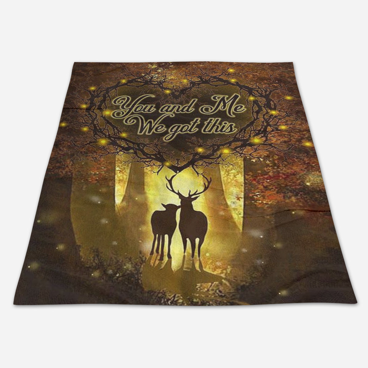 Best Valentine Gift For Girlfriend, You And Me We Got This Deer Couple Blanket Gift For Him Her Couple Birthday Gift Home Decor Bedding Couch Sofa Soft And Comfy Cozy 1673248327278.jpg