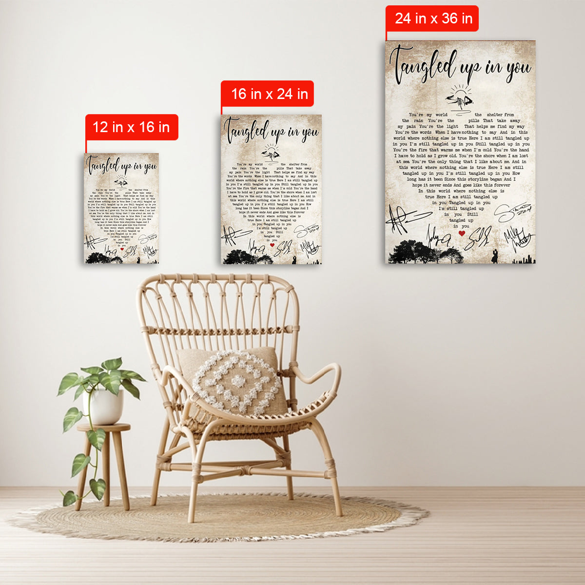 Gift For Couple Portrait Canvas Tangled Up In You Boyfriend Girlfriend Home Decor Wall Art Visual Art 1673505773081.jpg