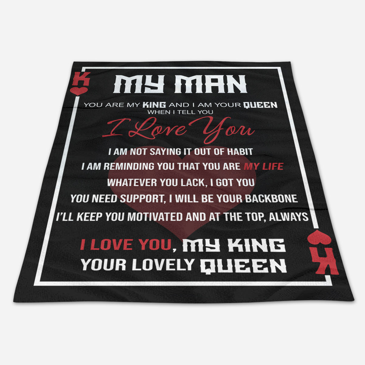 Best Valentine Gift For Boyfriend, My Man I Love You My King Blanket Gift For Him Husband Boyfriend Birthday Gift Home Decor Bedding Couch Sofa Soft and Comfy Cozy 1673601270808.jpg