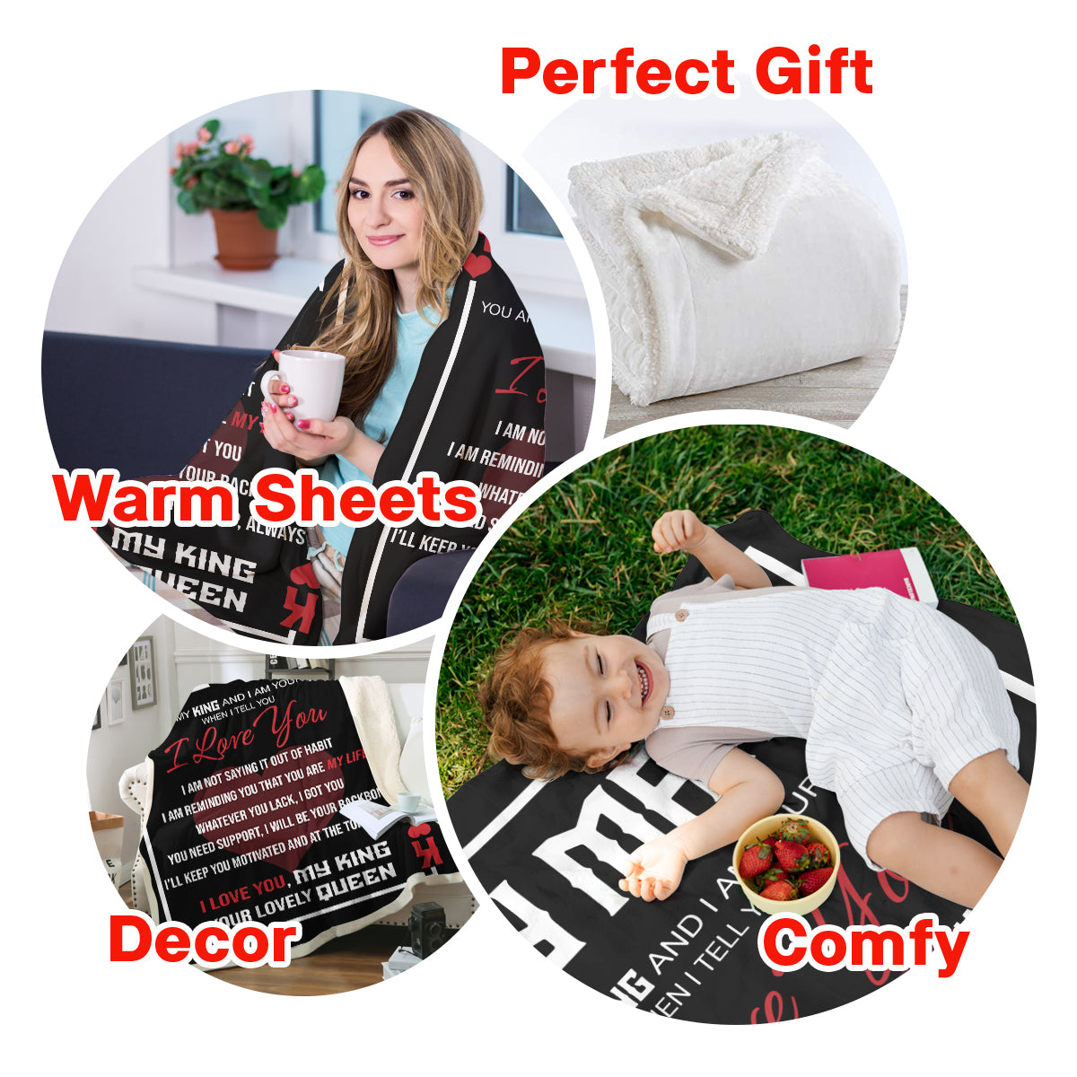 Best Valentine Gift For Boyfriend, My Man I Love You My King Blanket Gift For Him Husband Boyfriend Birthday Gift Home Decor Bedding Couch Sofa Soft and Comfy Cozy 1673601271437.jpg