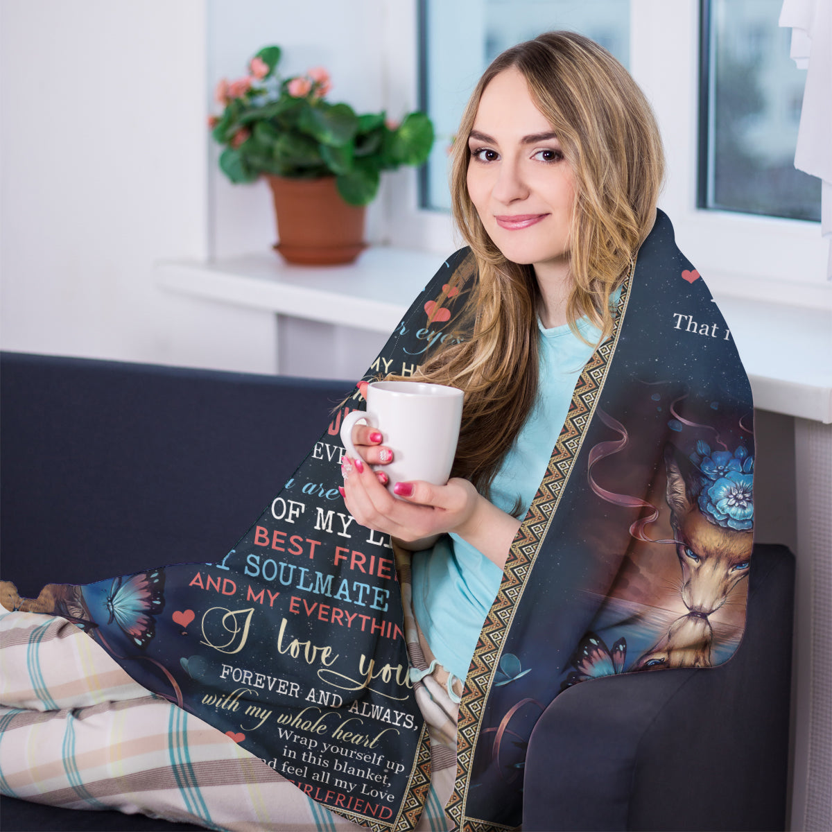 Best Valentine Gift For Boyfriend, I Fell In Love With You Fleece Blanket 1673602448957.jpg