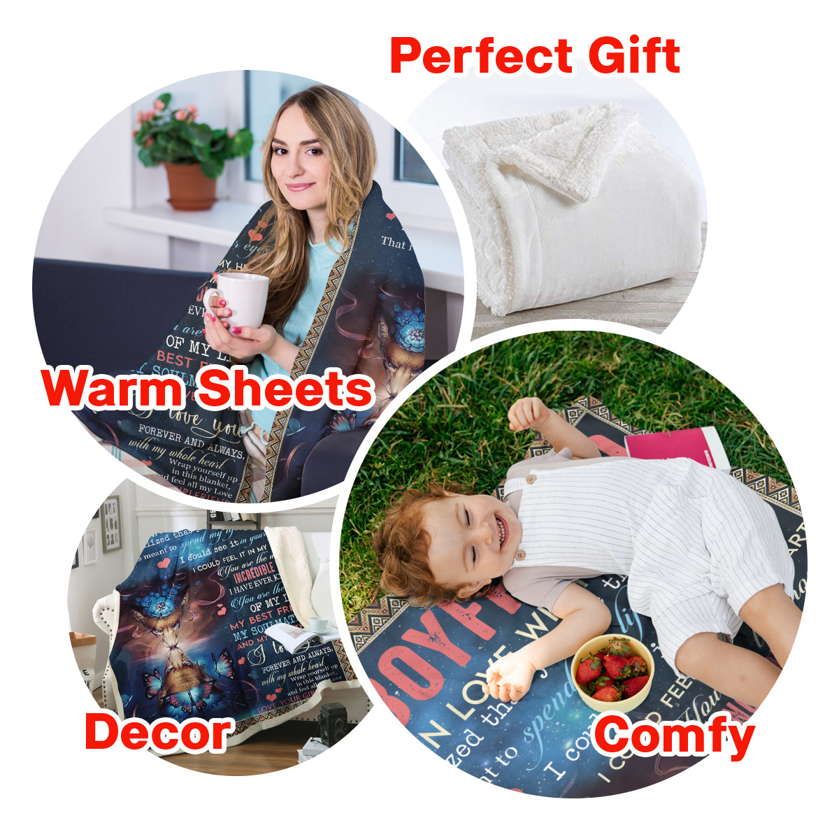 Best Valentine Gift For Boyfriend, I Fell In Love With You Fleece Blanket 1673602449791.jpg
