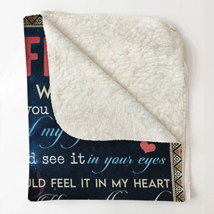 Best Valentine Gift For Boyfriend, I Fell In Love With You Fleece Blanket 1673602449862.jpg