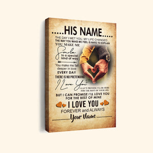 Best Valentine Gift For Boyfriend, Canvas Gift For Boyfriend Day I Met You My Life Changed 1673603413907.jpg