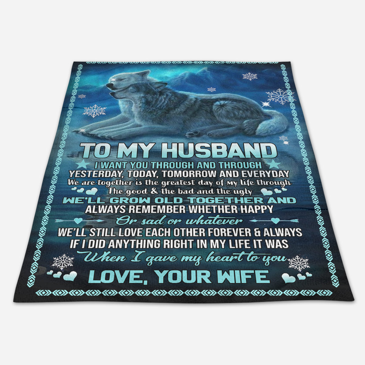 Best Valentine Gift For Husband, I Gave My Heart To You Fleece Blanket - Quilt Blanket, Valentine Gift, Love From Wife 1673668364203.jpg