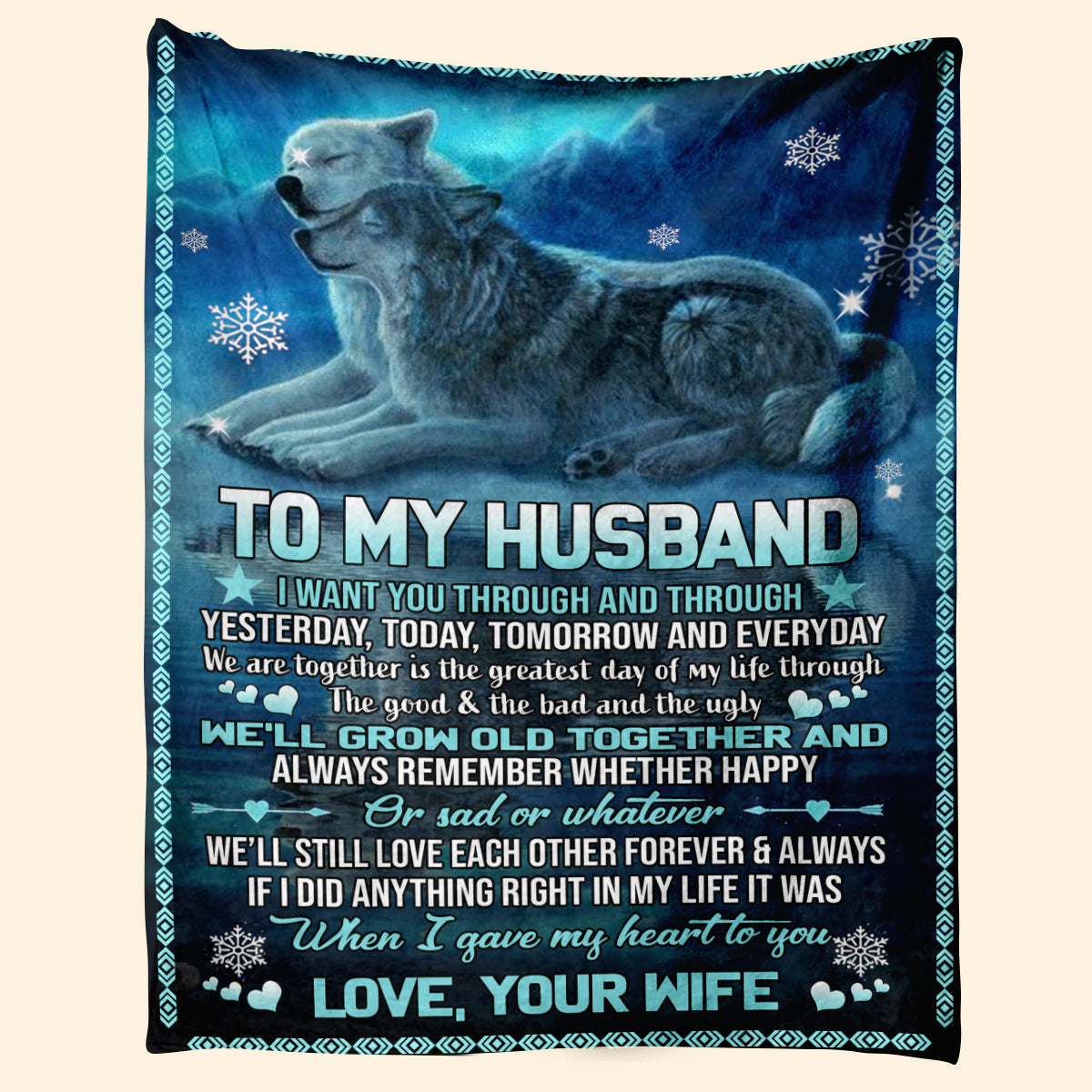Best Valentine Gift For Husband, I Gave My Heart To You Fleece Blanket - Quilt Blanket, Valentine Gift, Love From Wife 1673668364472.jpg