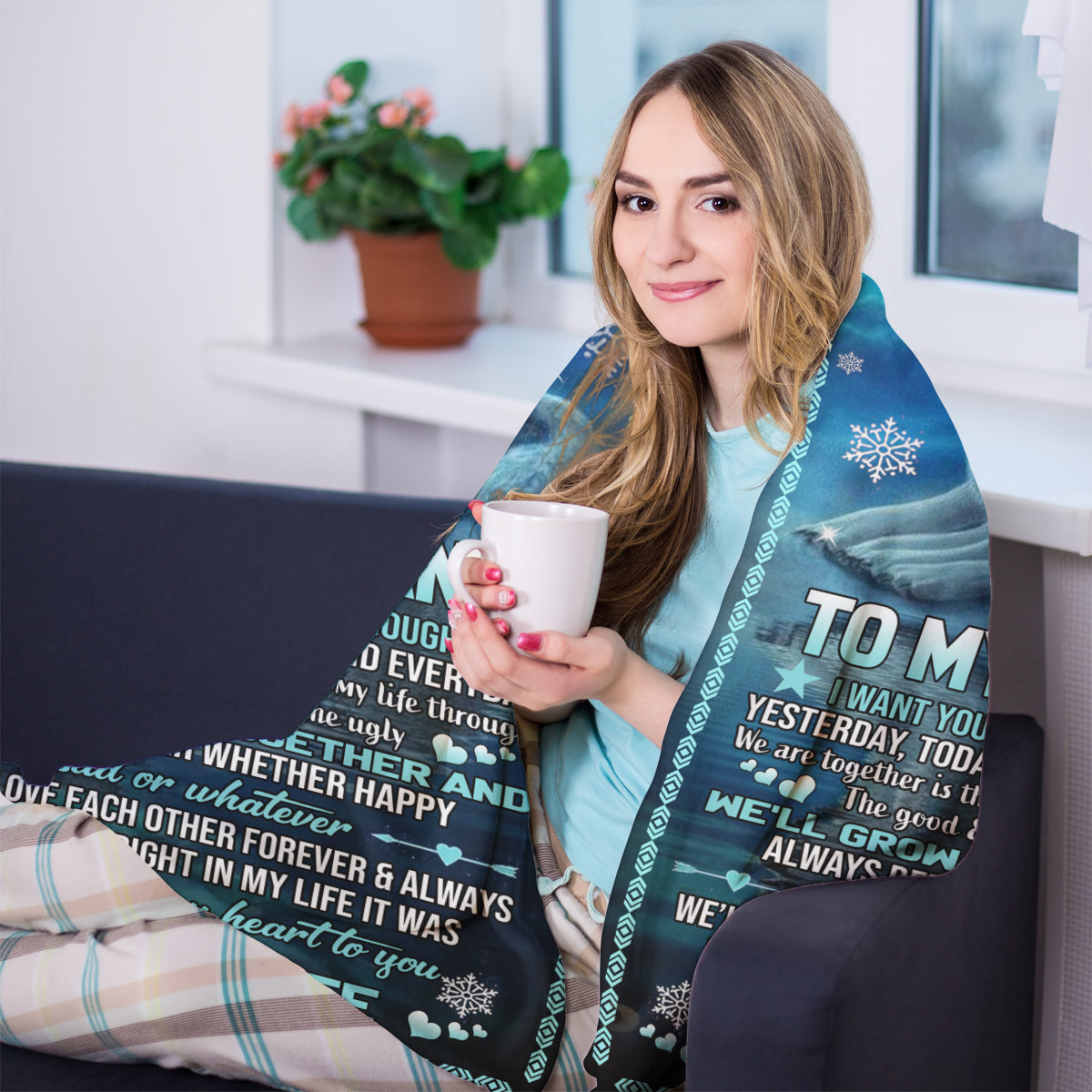 Best Valentine Gift For Husband, I Gave My Heart To You Fleece Blanket - Quilt Blanket, Valentine Gift, Love From Wife 1673668364963.jpg