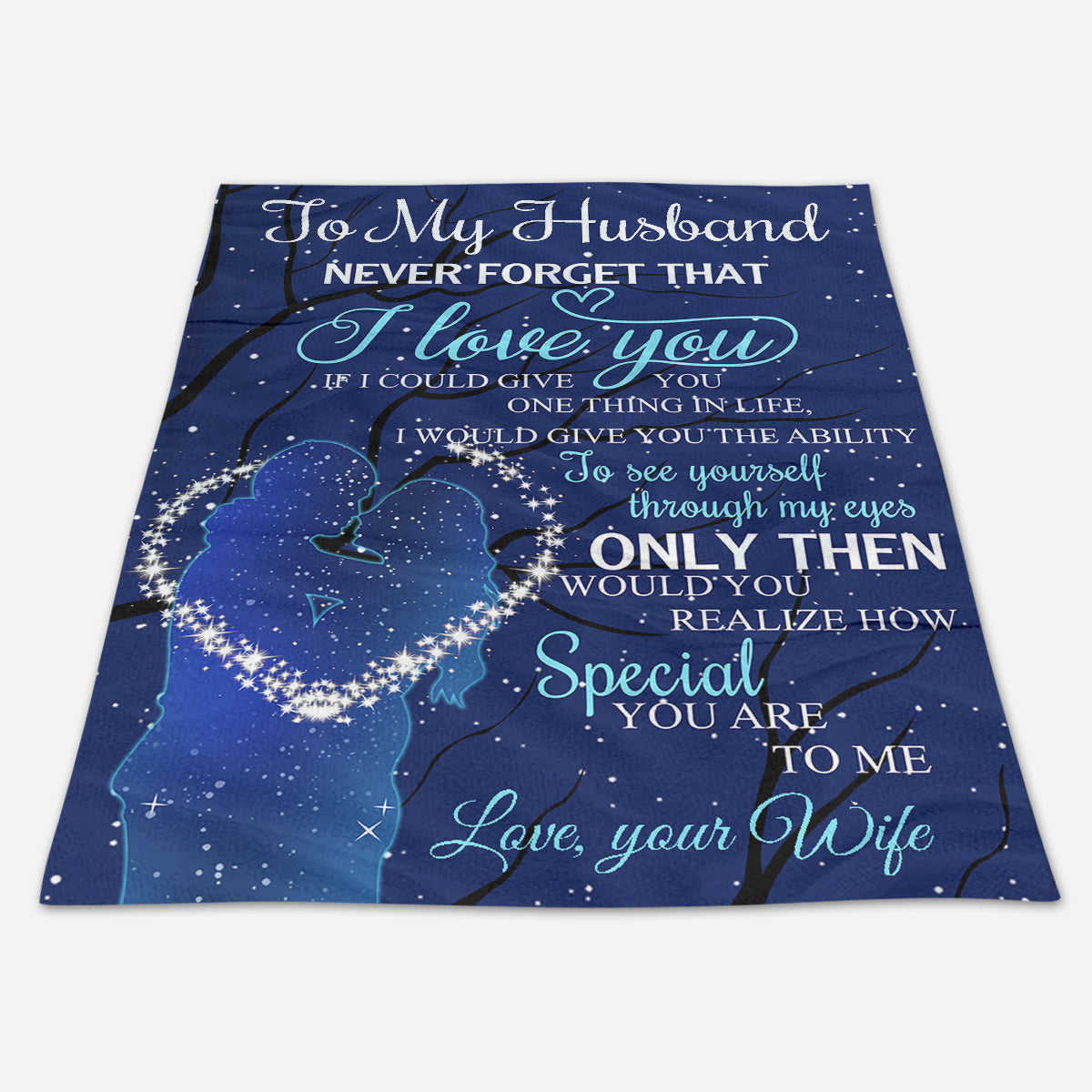 Best Valentine Gift For Husband Blanket, Fleece Blankets, Love Your Wife.Gift For Husband Family Home Decor Bedding Couch Sofa Soft and Comfy Cozy 1673669142967.jpg