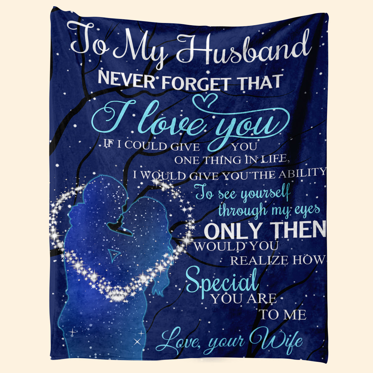 Best Valentine Gift For Husband Blanket, Fleece Blankets, Love Your Wife.Gift For Husband Family Home Decor Bedding Couch Sofa Soft and Comfy Cozy 1673669143077.jpg