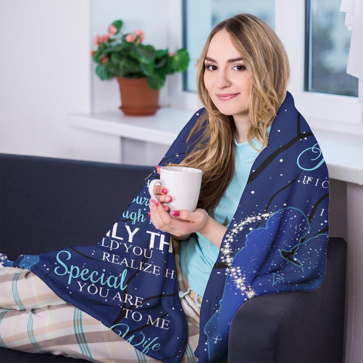 Best Valentine Gift For Husband Blanket, Fleece Blankets, Love Your Wife.Gift For Husband Family Home Decor Bedding Couch Sofa Soft and Comfy Cozy 1673669143229.jpg