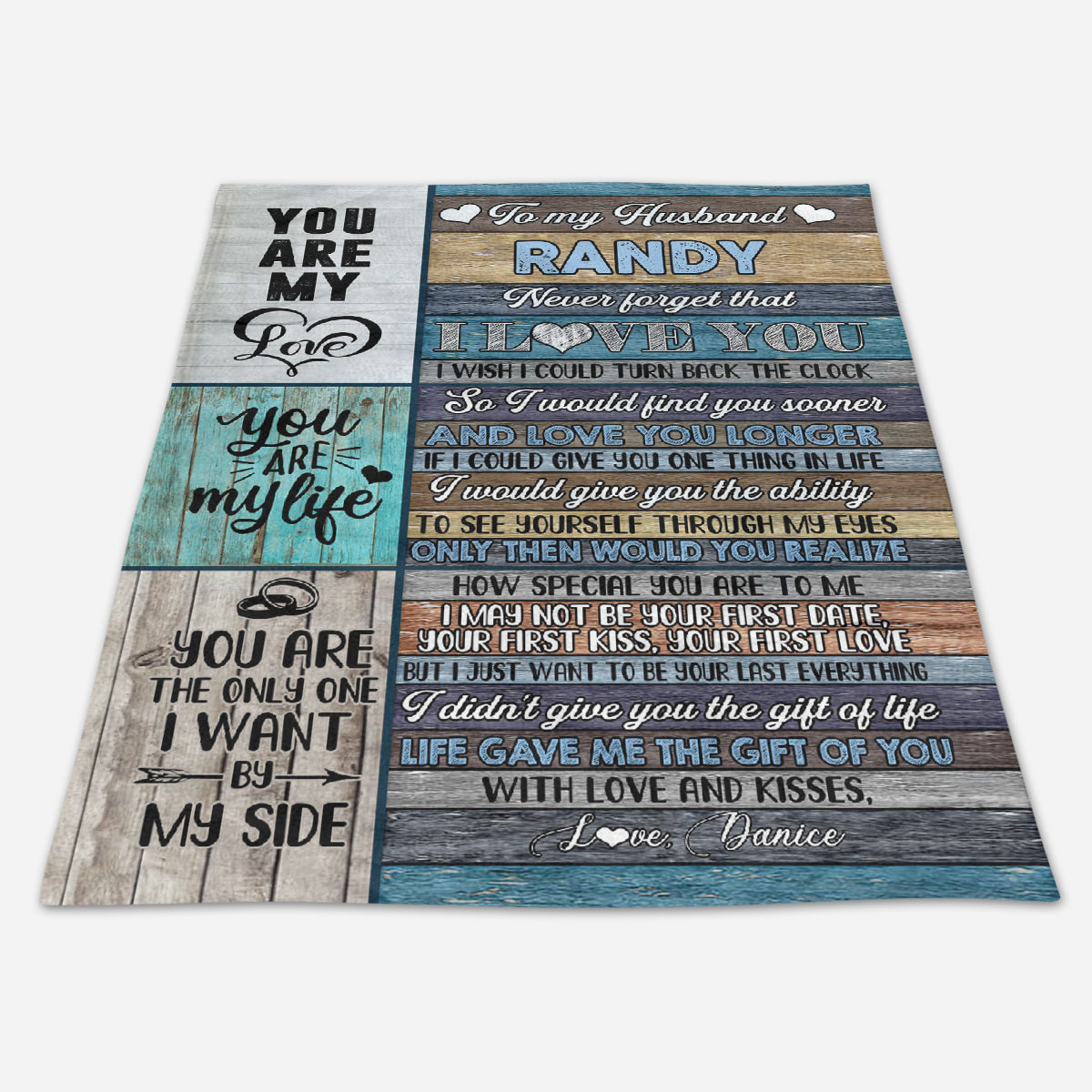 Best Valentine Gift For Husband, To My Husband Never Forget That I Love You Fleece Blanket Gift For Husband From Wife Birthday Gift Home Decor Bedding Couch Sofa Soft 1673670089354.jpg