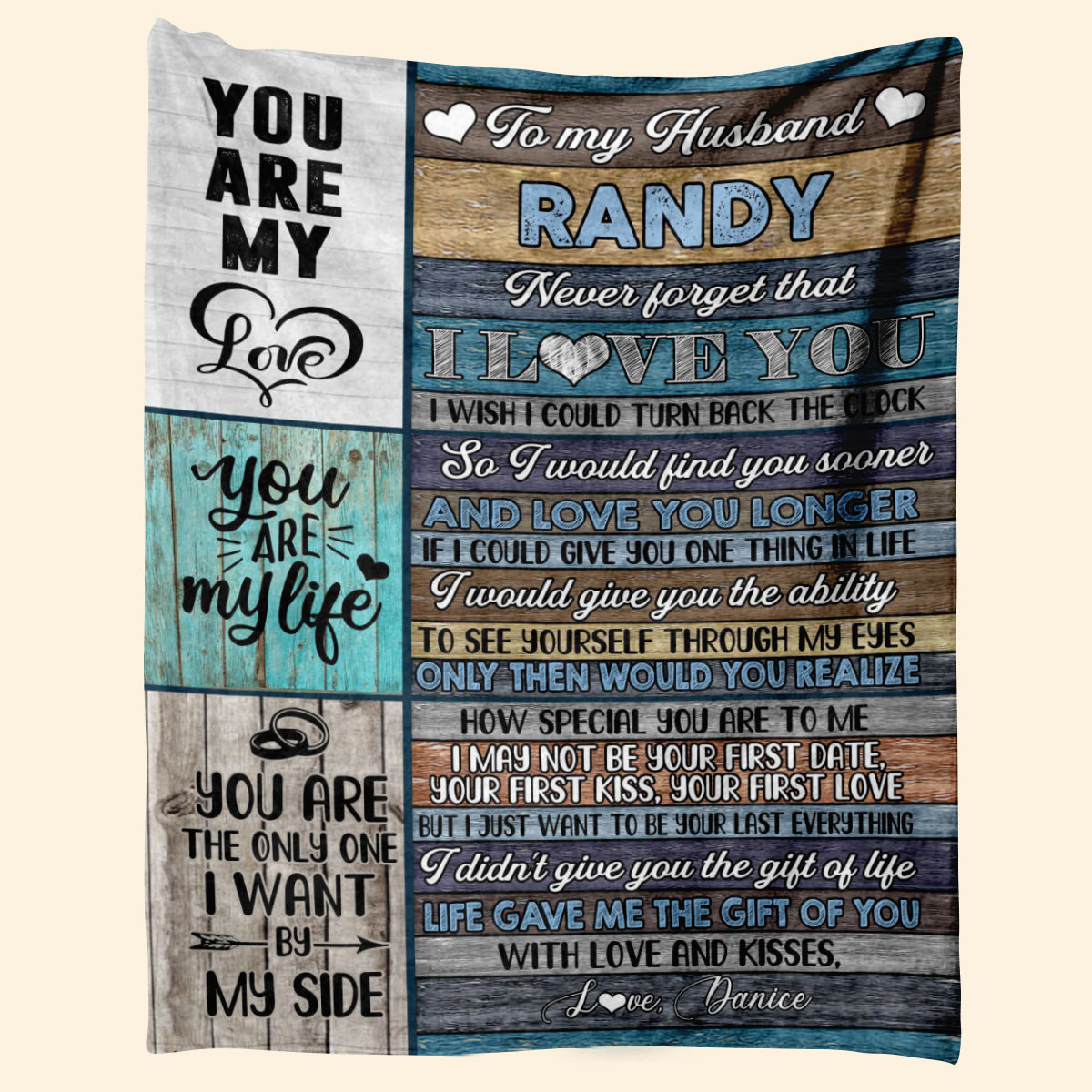 Best Valentine Gift For Husband, To My Husband Never Forget That I Love You Fleece Blanket Gift For Husband From Wife Birthday Gift Home Decor Bedding Couch Sofa Soft 1673670090343.jpg