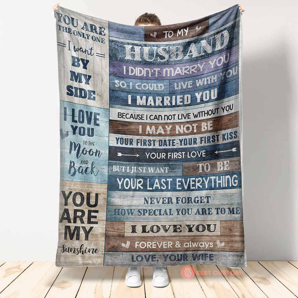 Best Valentine Gift For Husband Blanket, Fleece Blankets, Your First Love.gift For Husband Family Home Decor Bedding Couch Sofa Soft And Comfy Cozy 1673670338757.jpg