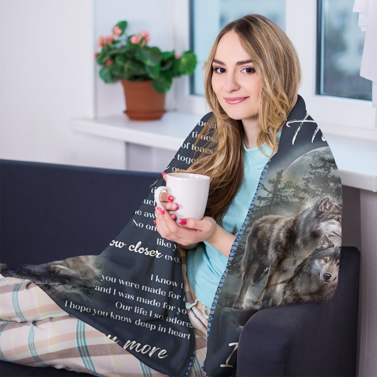 Best Valentine Gift For Husband, We Grow Closer Everyday Fleece Blanket Gift For Family,birthday,couple,husband Gift Home Decor Bedding Couch Sofa Soft And Comfy 1673670758517.jpg