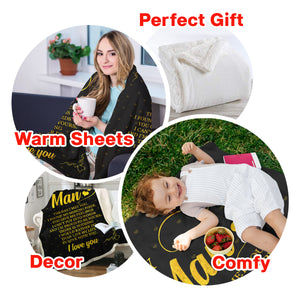 Best Valentine Gift For Husband, To My Man The Day I Met You Blanket Gift For Man Husband Boyfriend From Wife Girl Friend Home Decor Bedding Couch Sofa Soft And Comfy Cozy 1673670915656.jpg