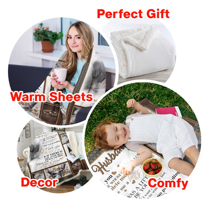 Best Valentine Gift For Husband, To My Husband Hand In Hand You Complete Me Gift From Wife Fleece Blanket - Quilt Blanket 1673671091133.jpg