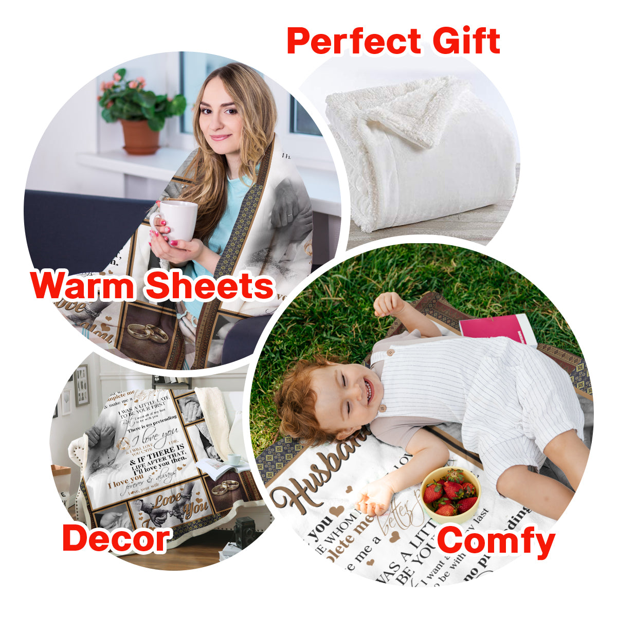 Best Valentine Gift For Husband, To My Husband Hand In Hand You Complete Me Gift From Wife Fleece Blanket - Quilt Blanket 1673671091133.jpg