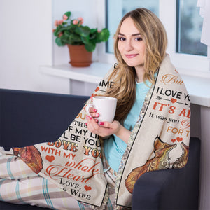 Best Valentine Gift For Husband Fox, For The Rest Of Your Life,fleece Blanket,gift For Husband Home Decor Bedding Couch Sofa Soft And Comfy Cozy 1673853309382.jpg