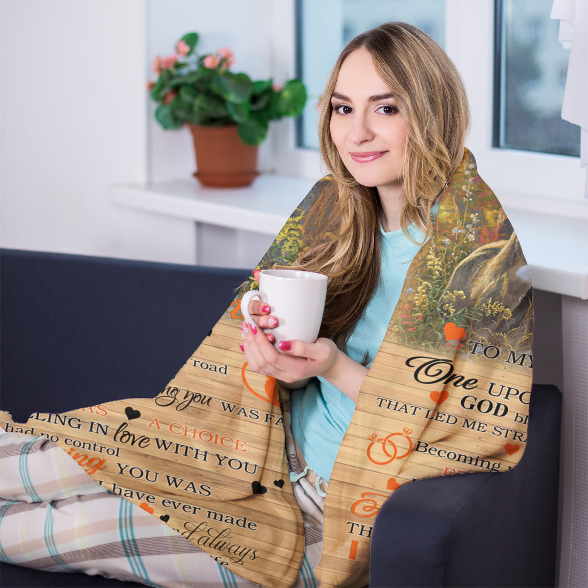 Best Valentine Gift For Husband Blanket, To My Husband I Love You Forever And Always Fleece Blanket 1673861617194.jpg